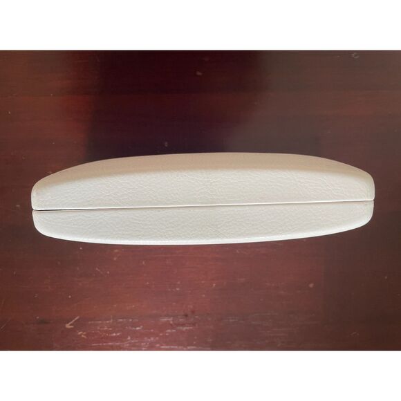 Versace White Hard Clamshell Eye Case With Cloth - Picture 4 of 14